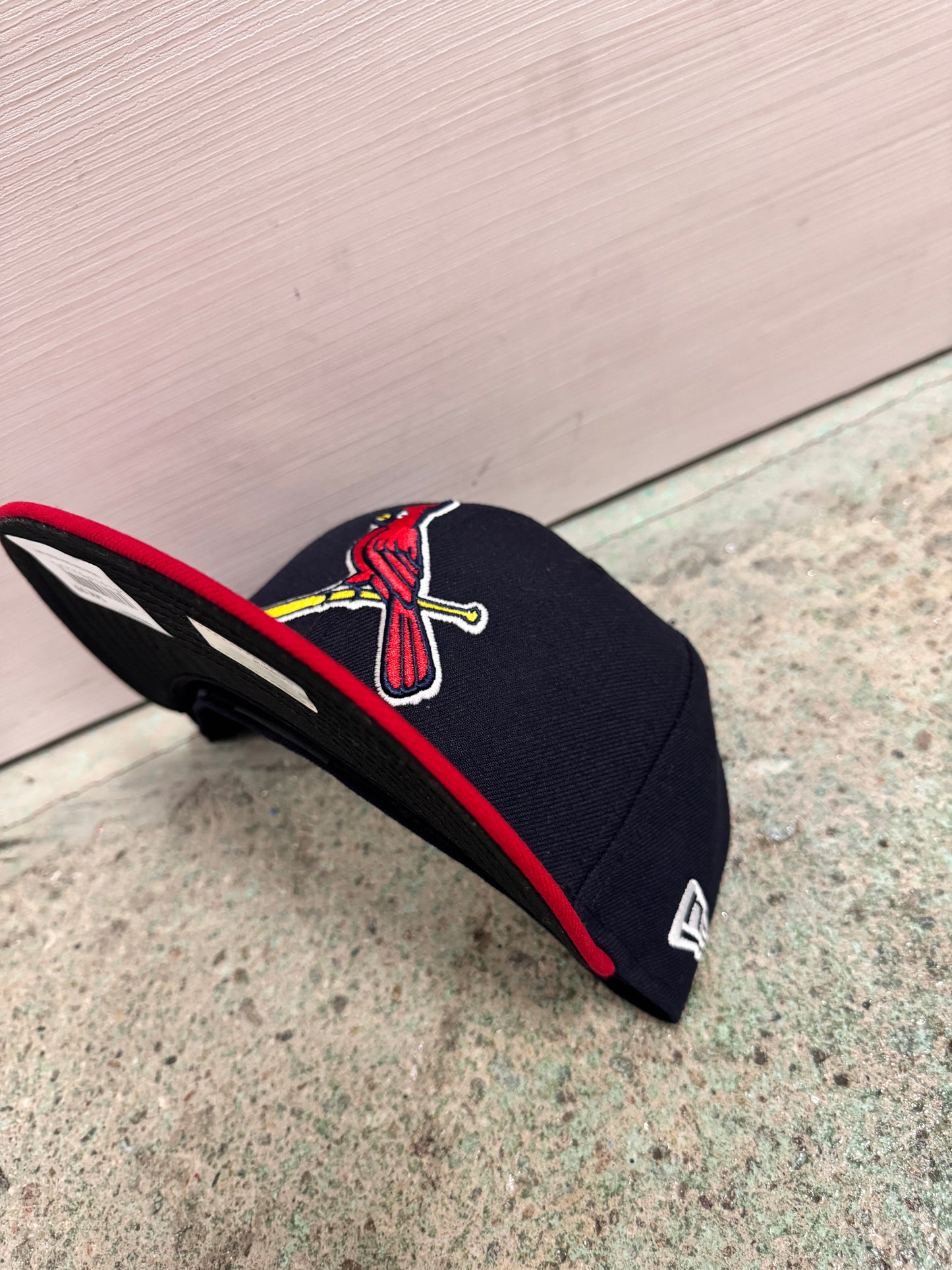 Men's St. Louis Cardinals New Era Navy/Red Alternate 2 Authentic Collection On-Field 59FIFTY Fitted Hat