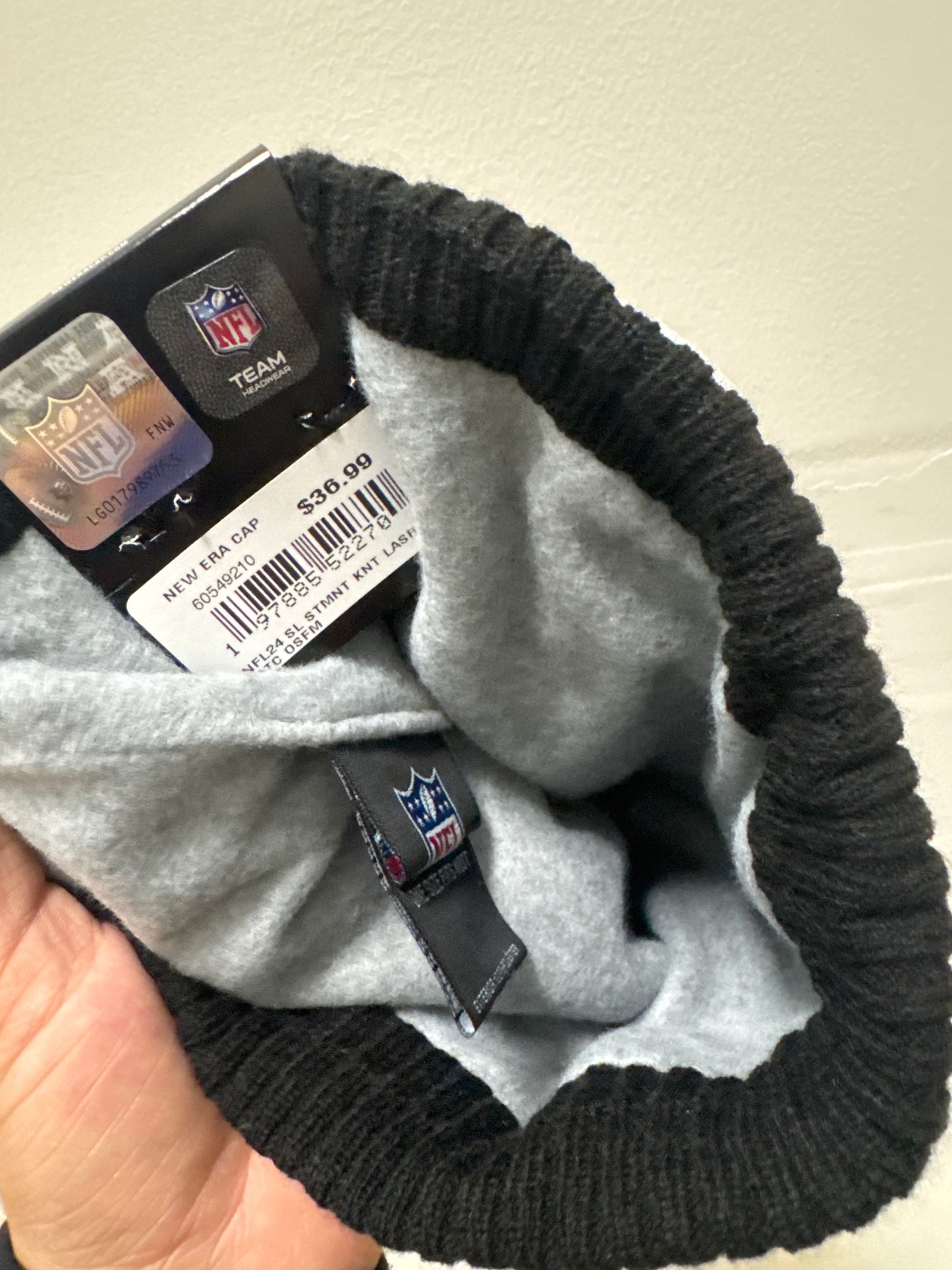 Raiders New Era On Field Beanie