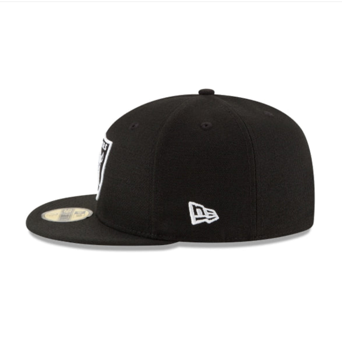Raiders Black & White 59FIFTY Fitted