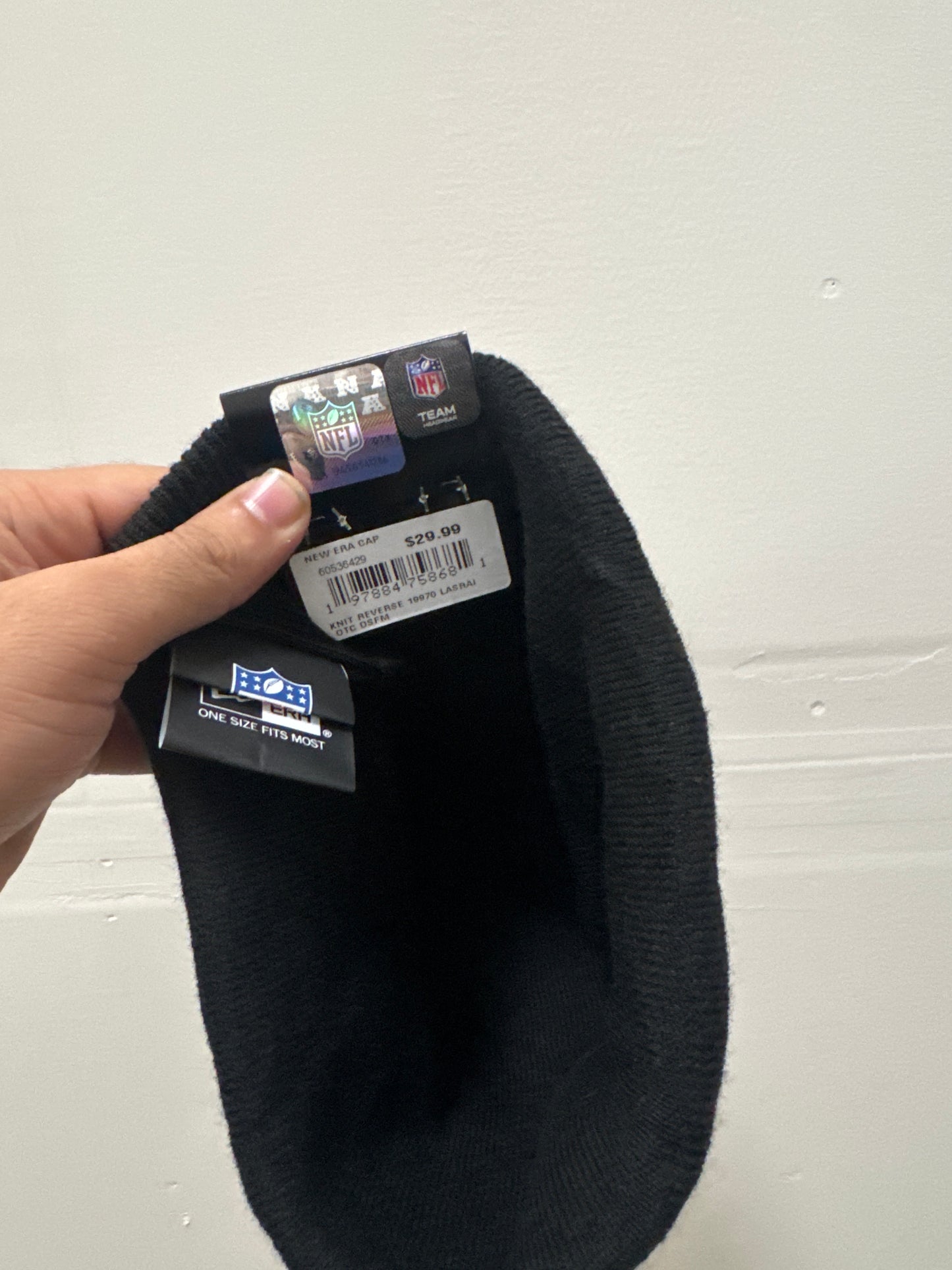 New Era Raiders Reversible Beanie