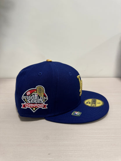 LA DODGER FITTED WORLD SERIES HAT