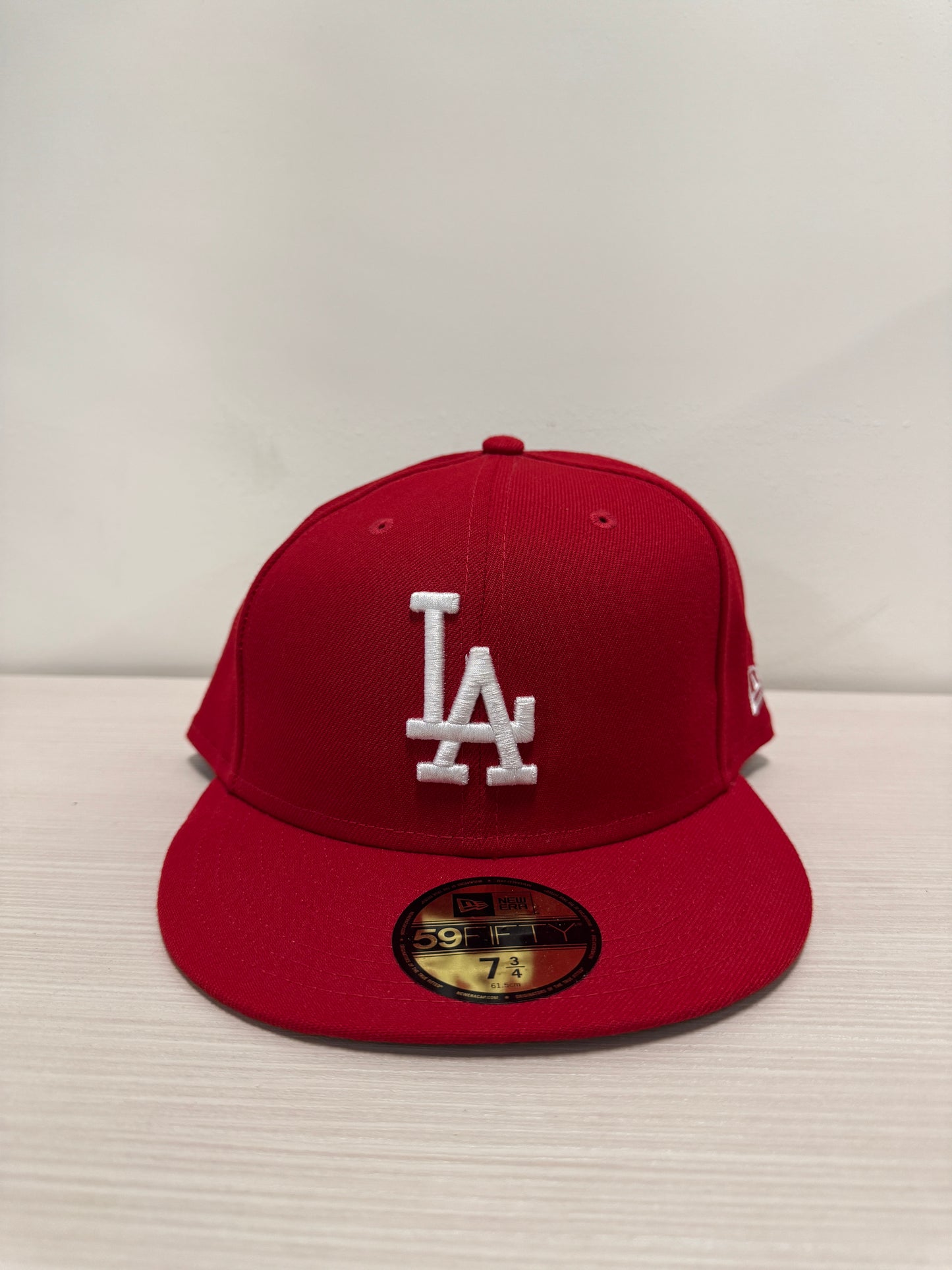 LA Dodger New Era Red/White Fitted Hat