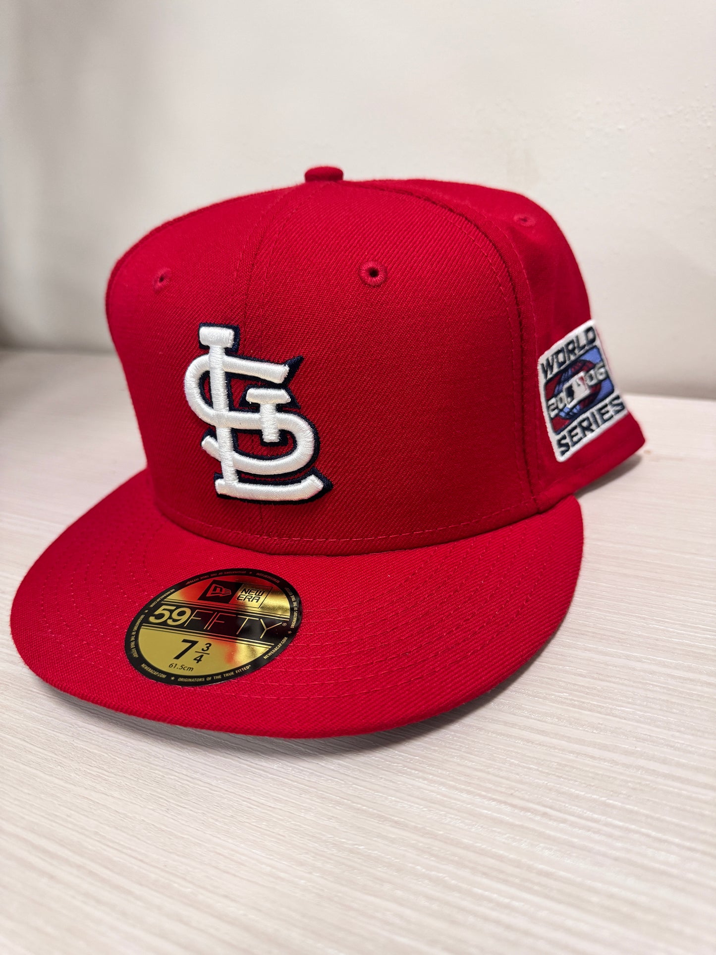 Men's St. Louis Cardinals New Era Red On-Field Authentic Collection 59FIFTY Fitted Hat