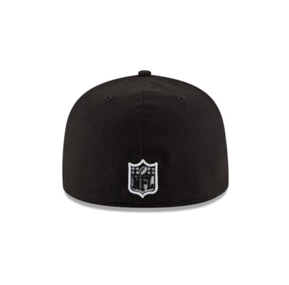 Raiders Black & White 59FIFTY Fitted