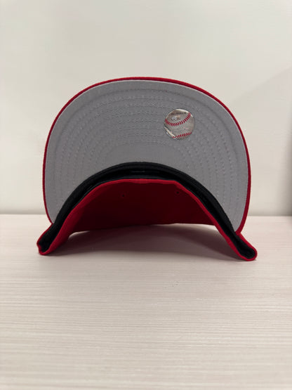 LA Dodger New Era Red/White Fitted Hat