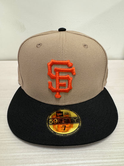 San Francisco Giants Brown New Era Fitted Hat
