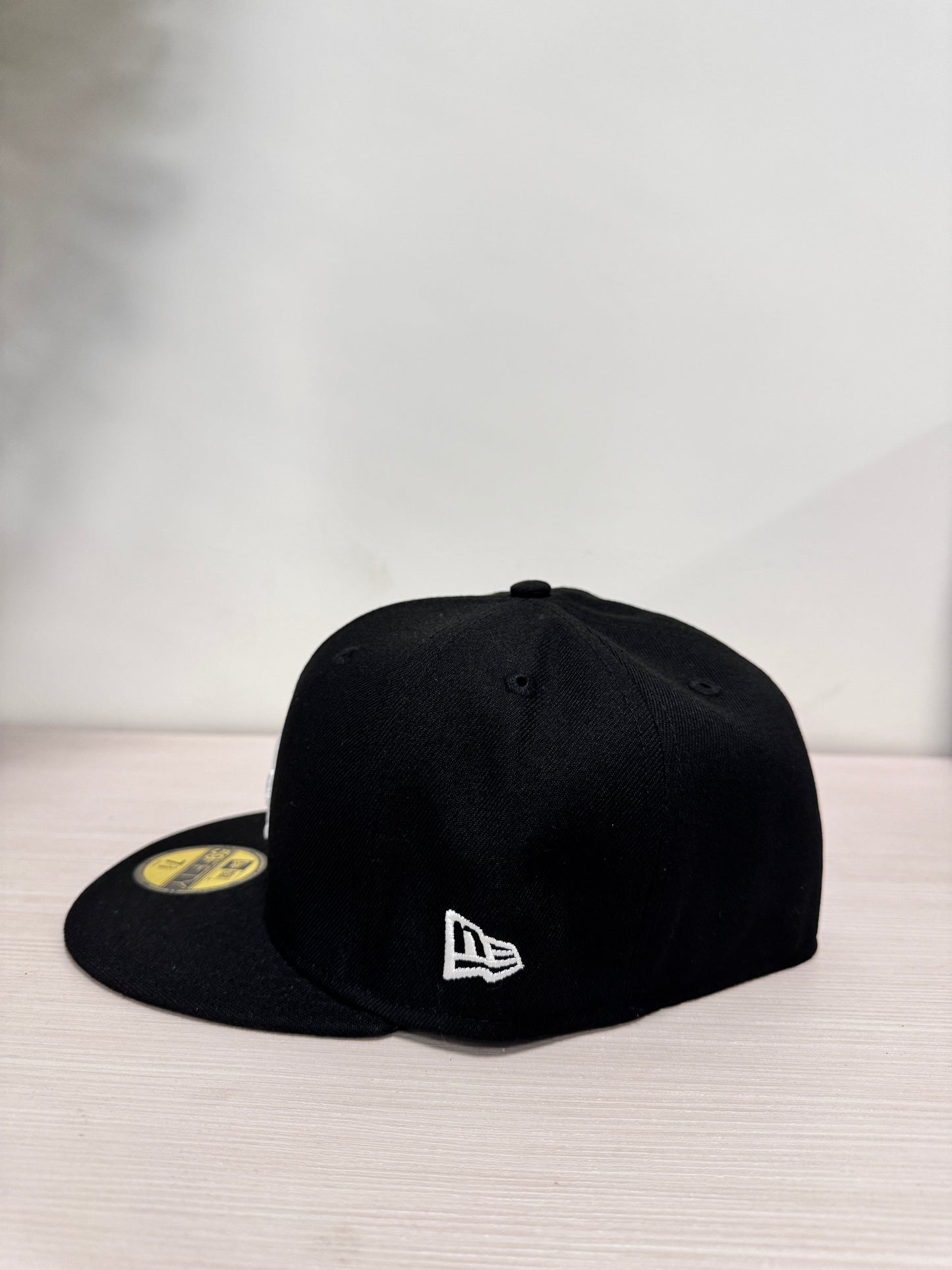 LA Dodgers Fitted Black/White Hat