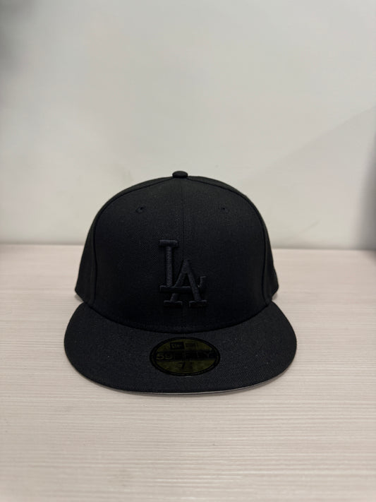 LA Dodgers Fitted New era Black Hat