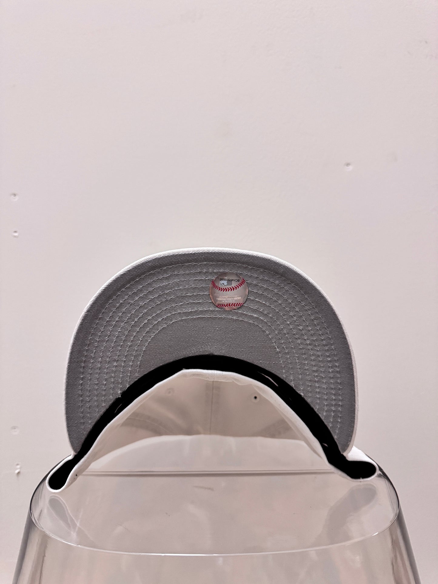 Giants White Fitted New Era Hat