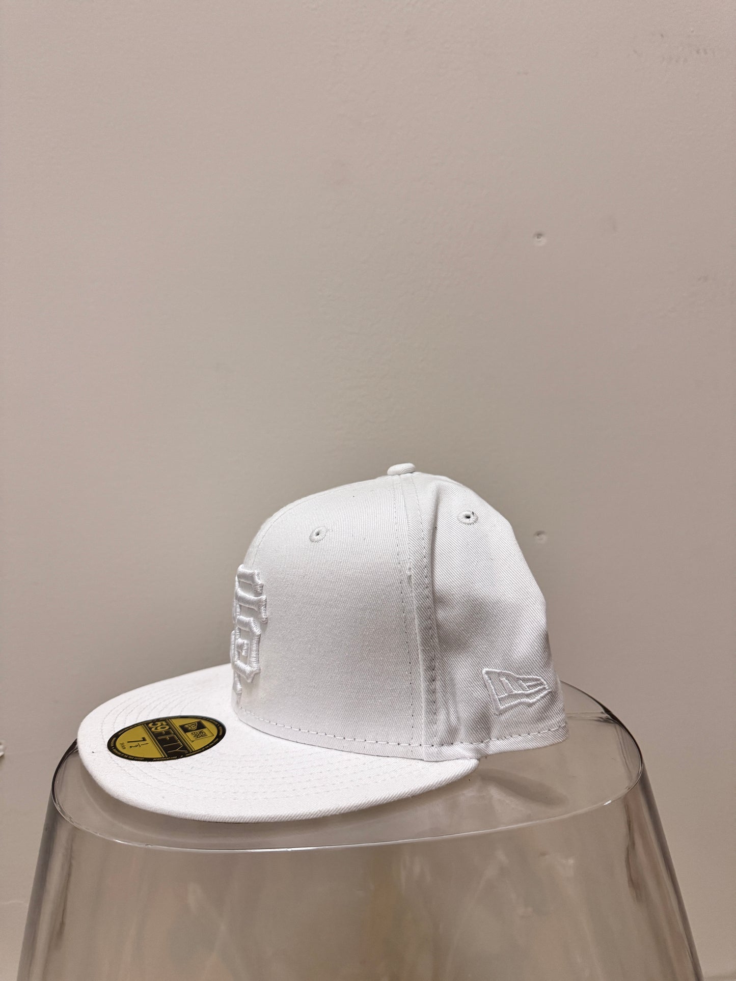 Giants White Fitted New Era Hat