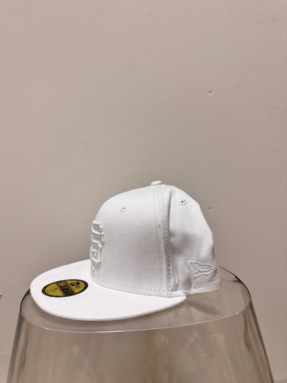 Giants White Fitted New Era Hat